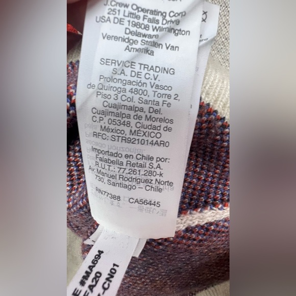 Maxwell-‎ Women's Cherry Pattern Sweater - Cream, Red, and Blue, XSmall - Picture 4 of 6